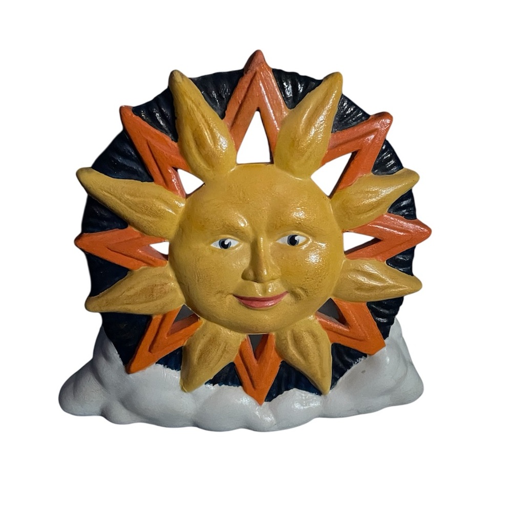 Sun celestial 90s candle holder